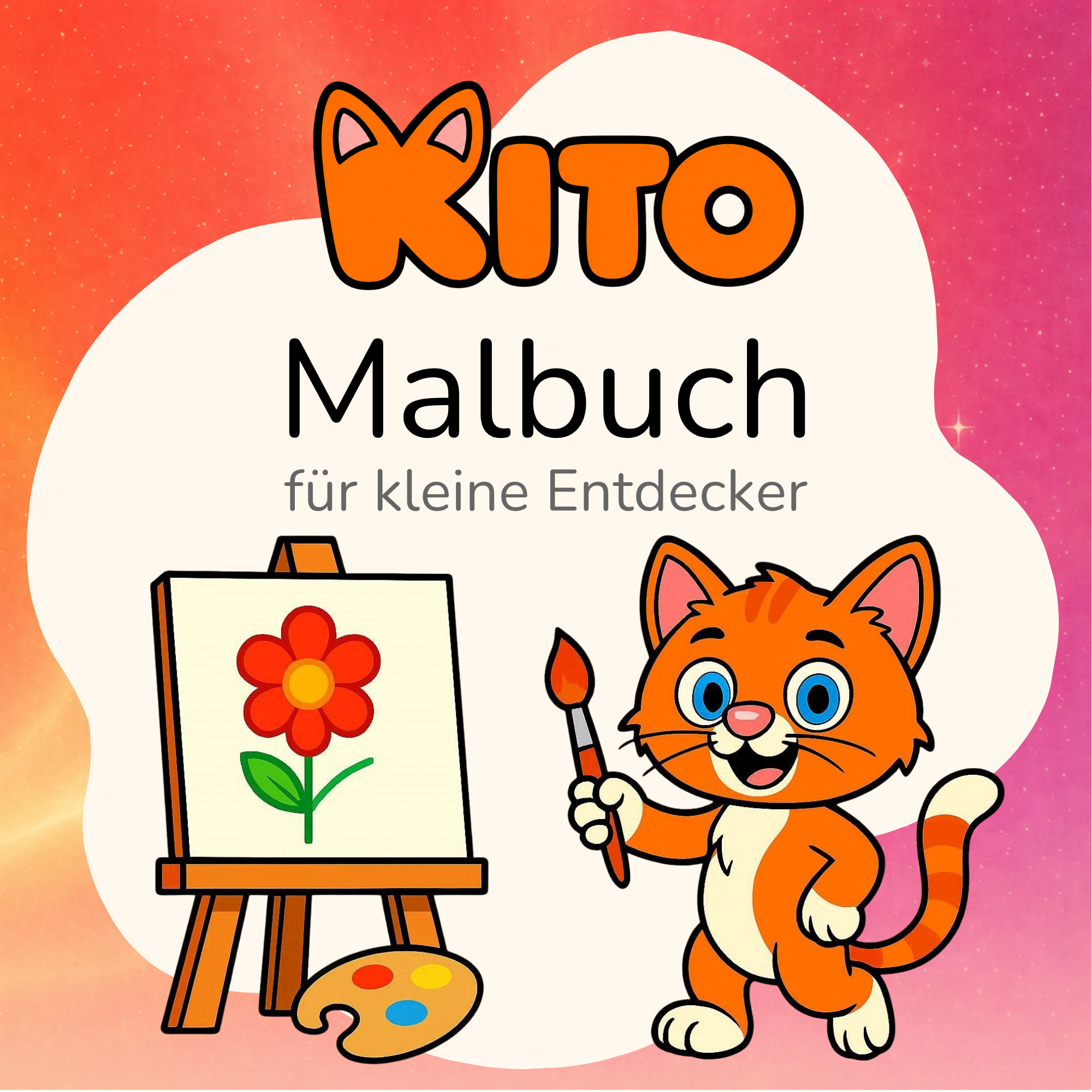 KITO Malbuch für kleine Entdecker